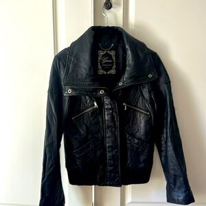 Vintage Guess leather jacket